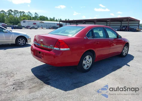 2007 Chevrolet Impala Ls z USA, uszkodzony, nr VIN 2G1WB58K279245737